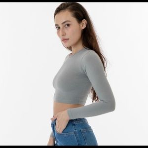 Los Angeles Apparel GD Longsleeve Crop